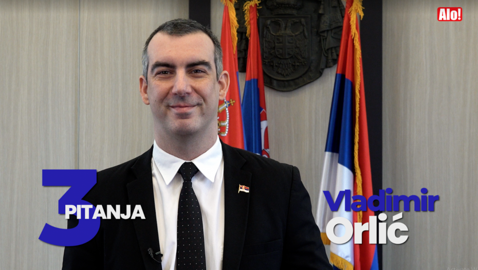 Vladimir Orlić tri pitanja