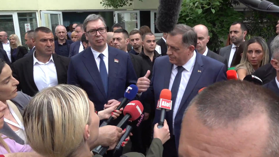 Predsednik Srbije Aleksandar Vučić nastavlja posetu Mostaru