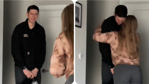 Muškarac saznaje da će biti tata