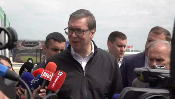 Predsednik Vučić obilazi pripremne radove na izgradnji kompleksa EXPO 2027