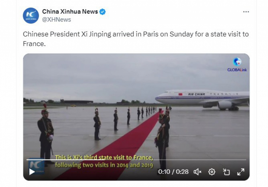 Si Đinping u Parizu