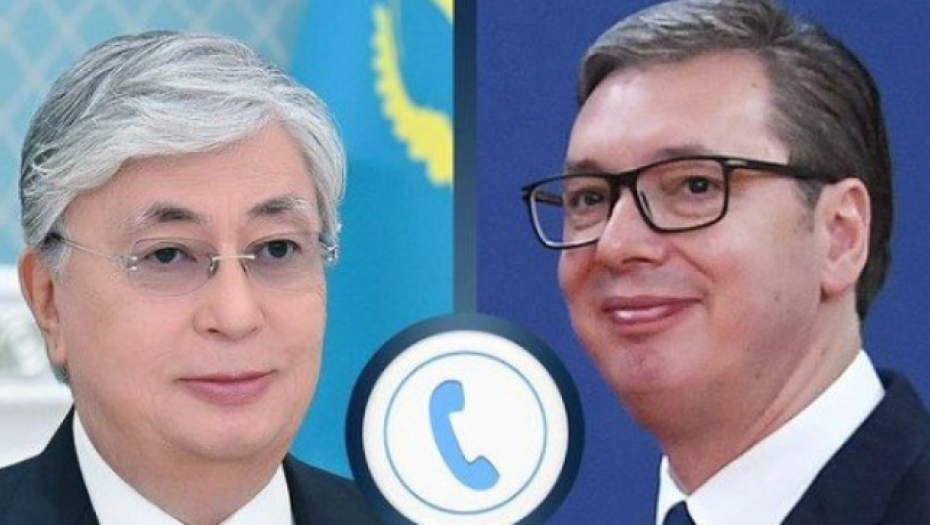 Aleksandar Vučić i Kasim Žomart Tokajev
