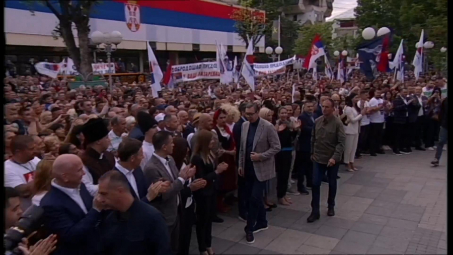 SNS miting Lazarevac