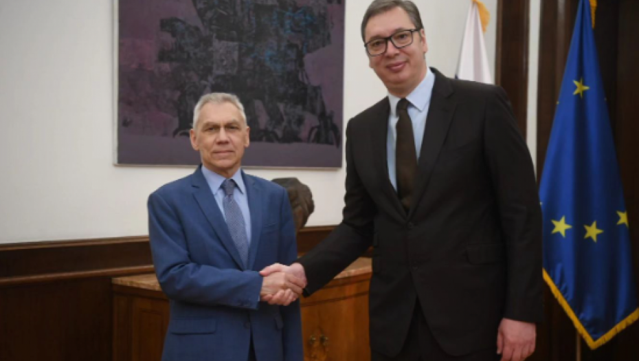 Aleksandar Vučić i Aleksandar Bocan Harčenko