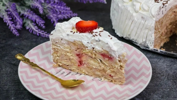 keks torta sa višnjama