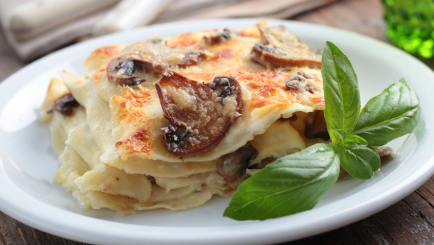 lazanje sa pečurkama