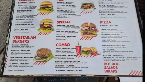 Cenovnici u Dubrovniku