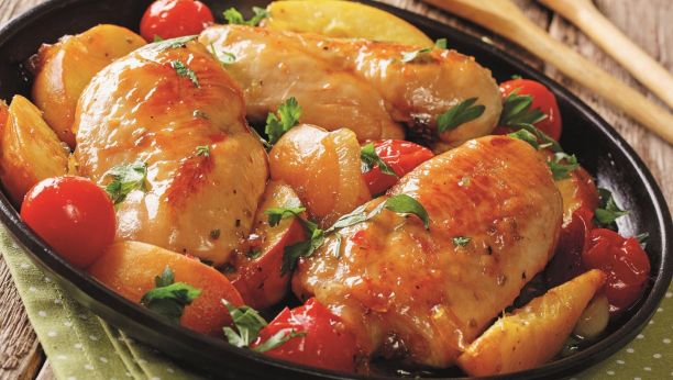 piletina sa breskvama