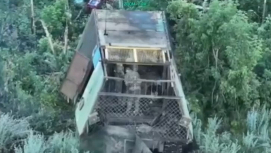 Ukrajinci zarobili ruski tenk kornjaču