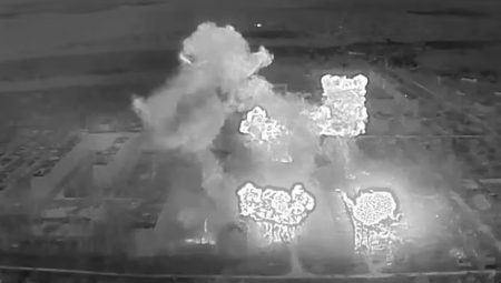 Rusija in Ukrajina trdita, da sta sestrelili več deset sovražnih dronov