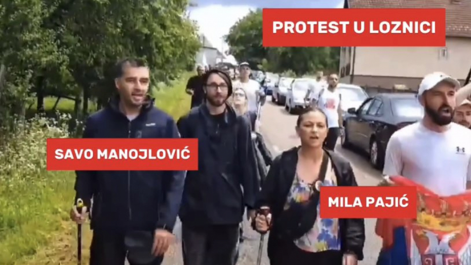 Protest u Loznici