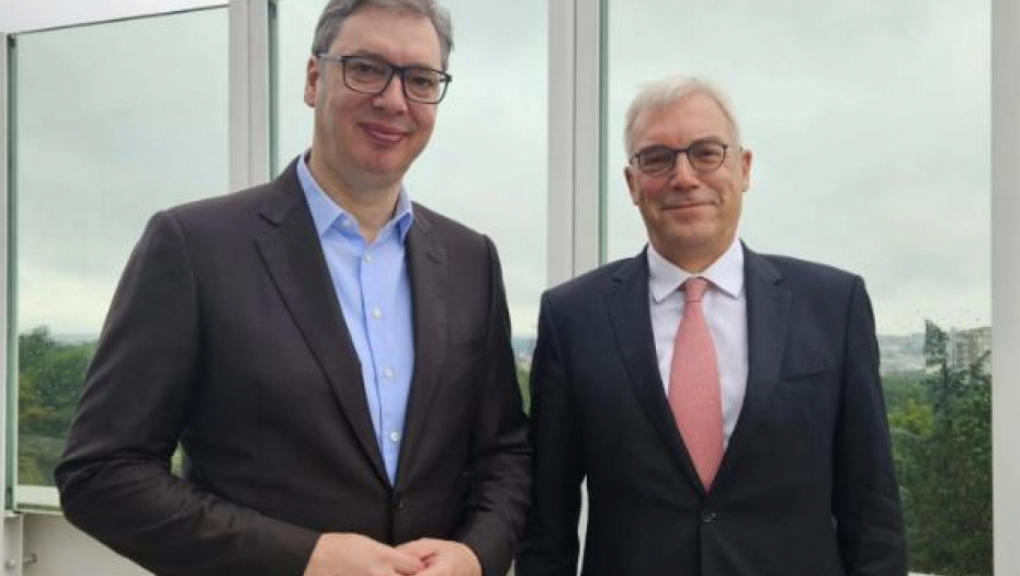 Aleksandar Vučić i Aleksandar Gruško