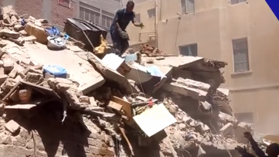 Srušila se zgrada u Egiptu