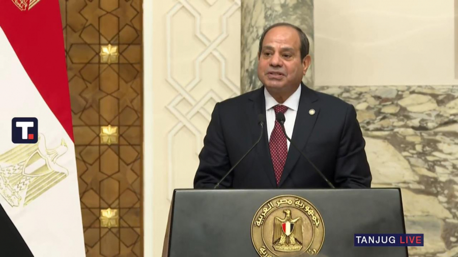 Potpisivanje bilateralnih dokumenata u prisustvu predsednika Vučića i Abdela Fataha al Sisija