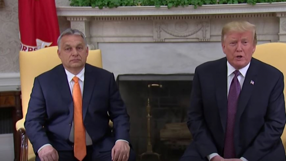 Viktor orban i donald tramp