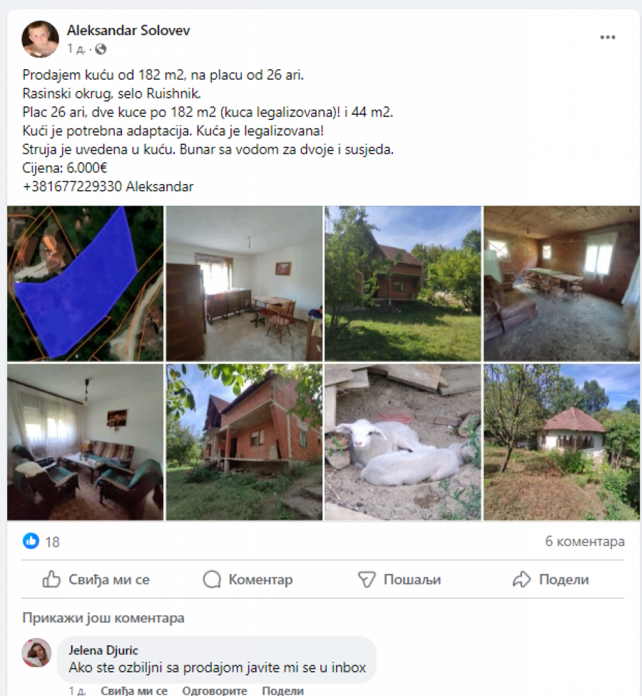 Jeftine nekretnine Srbija