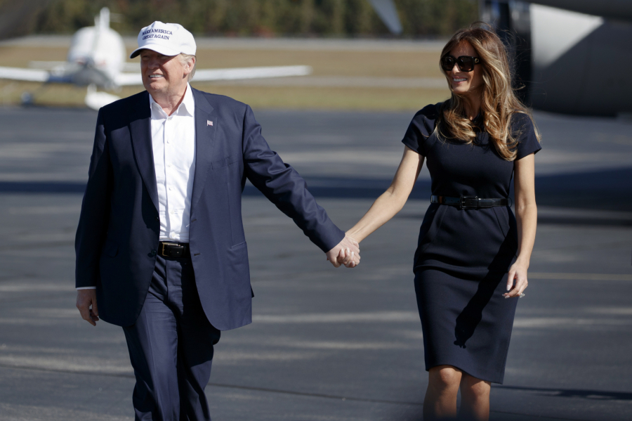 Melanija i Donald Trampa