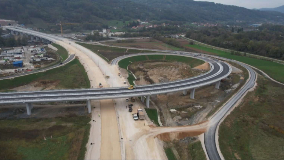 Radovi na auto-putu Miloš Veliki