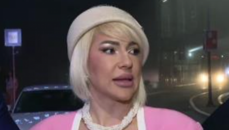 Nakon izvođenja, Jovana se predstavila