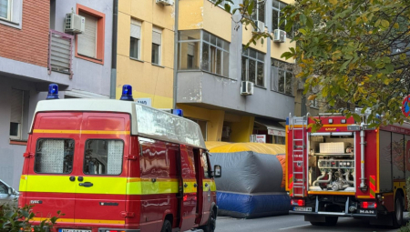 Prema rečima Linjačkog, ženska osoba zadobila je teške telesne povrede u vidu opekotina po celom telu