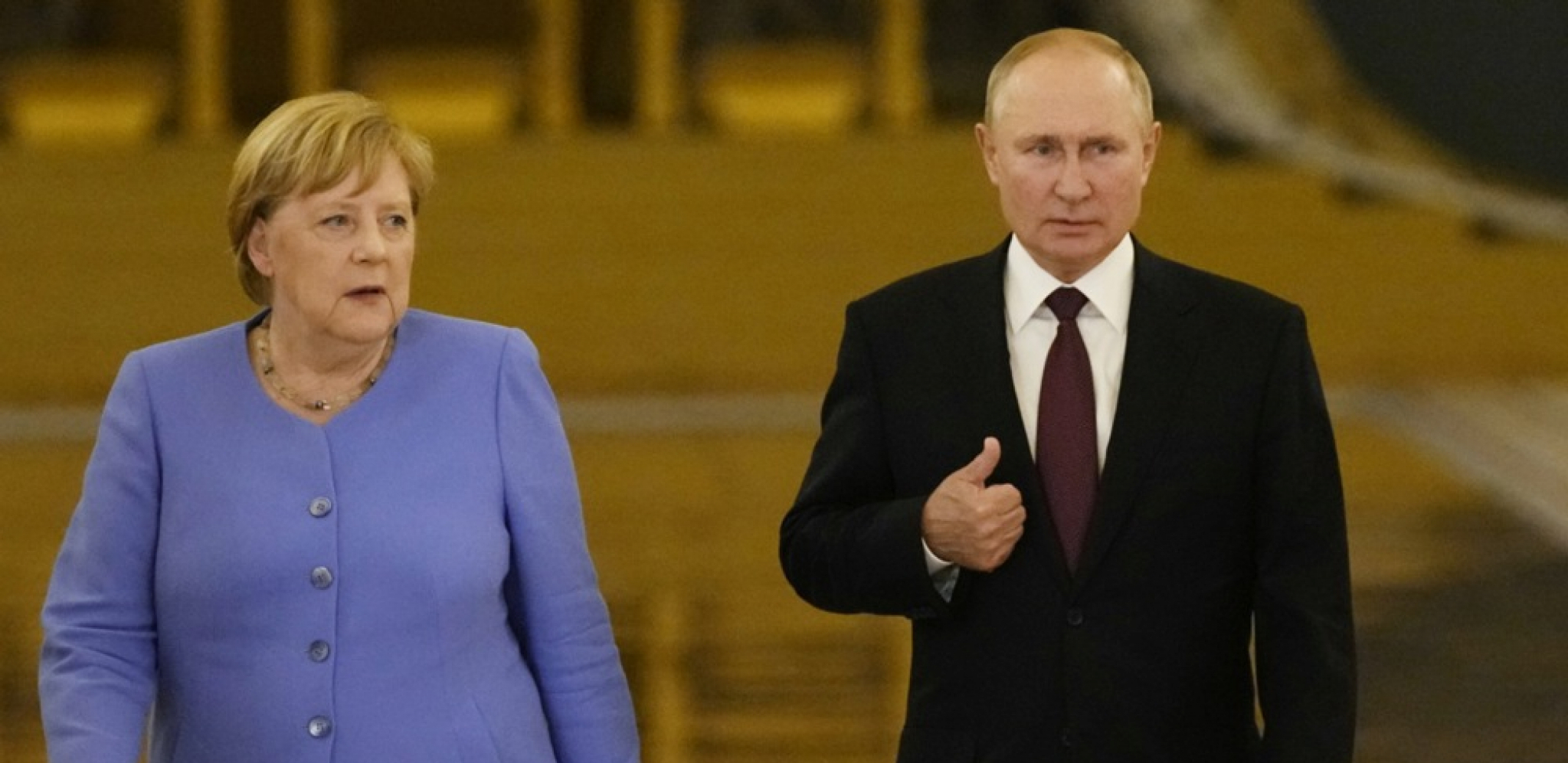 Angela Merkel i Vladimir Putin