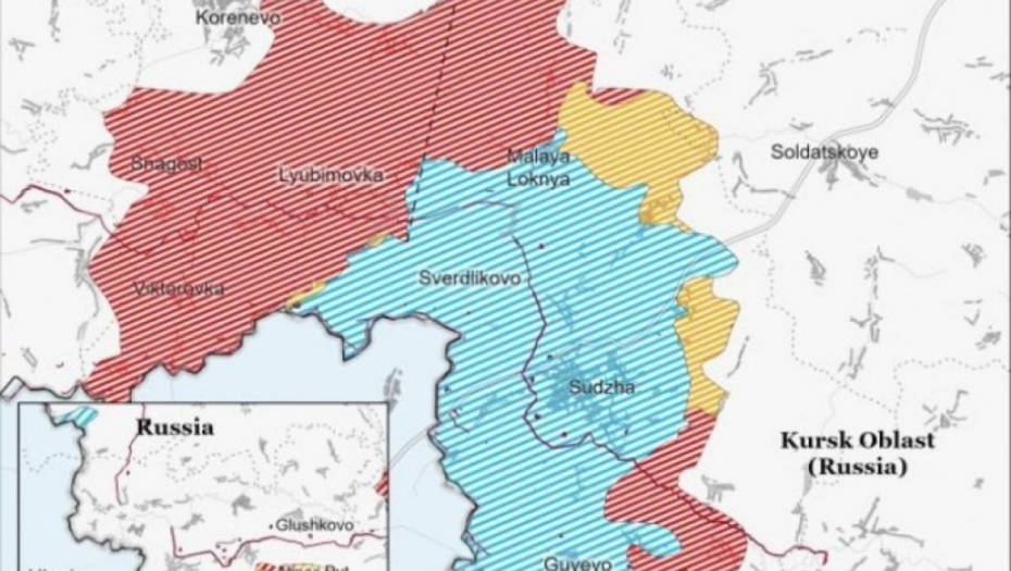 Kurska oblast, 27. novembar, 15:00 časova. Foto: ISW