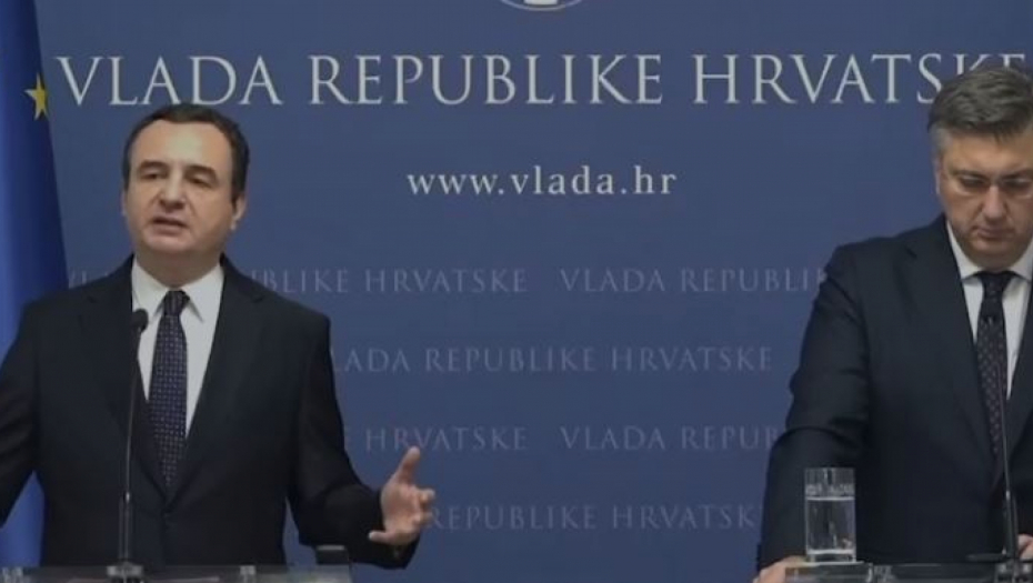 Aljbin Kurti u Zagrebu