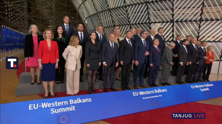 Aleksandar Vučić u Briselu