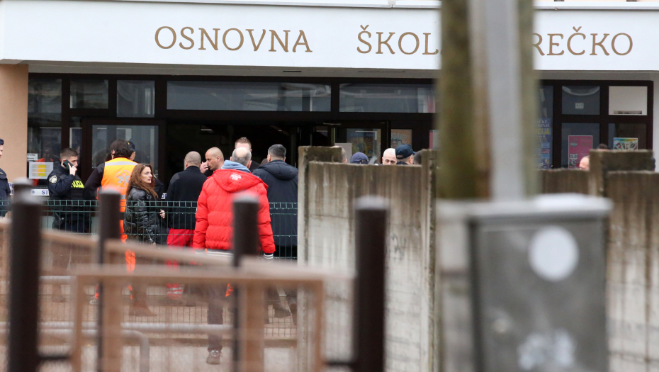 Napad i školi u Zagrebu
