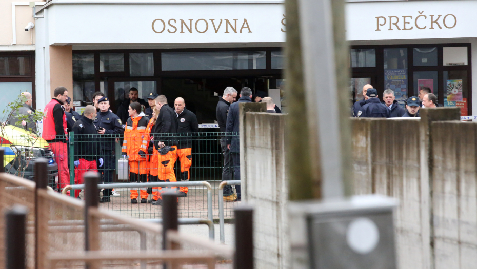 Napad i školi u Zagrebu