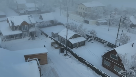 Ovaj deo Rusije neretko je hladniji čak i od polarnih područja, uključujući i delove Grenlanda