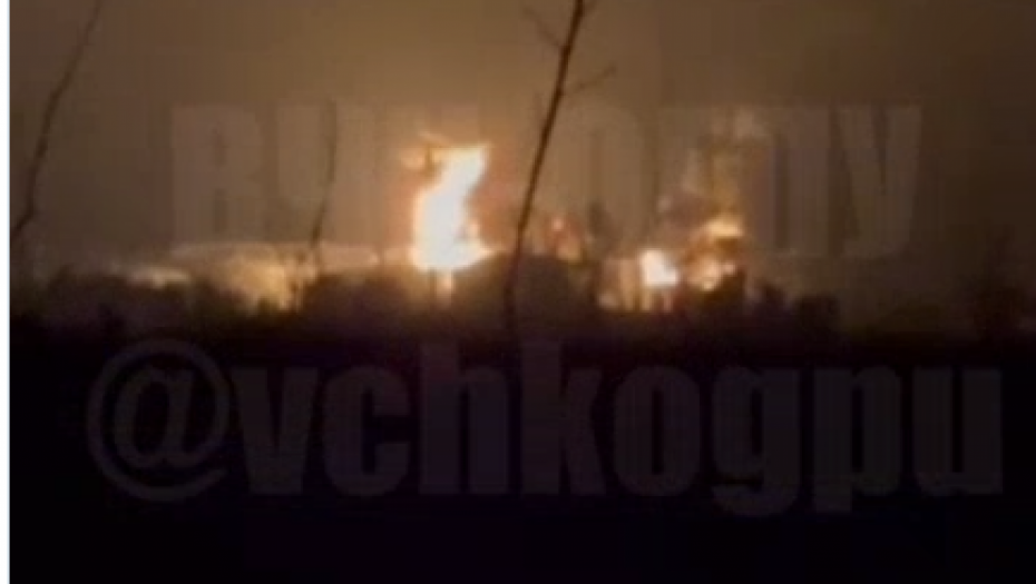 Napad drona na skladište nafte u Rusiji