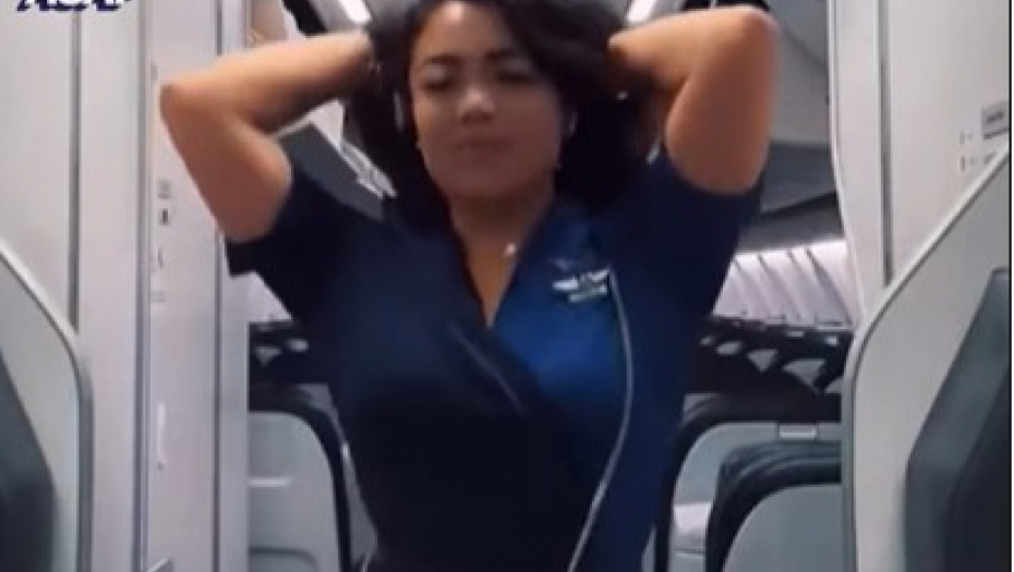 stjuardesa u avionu