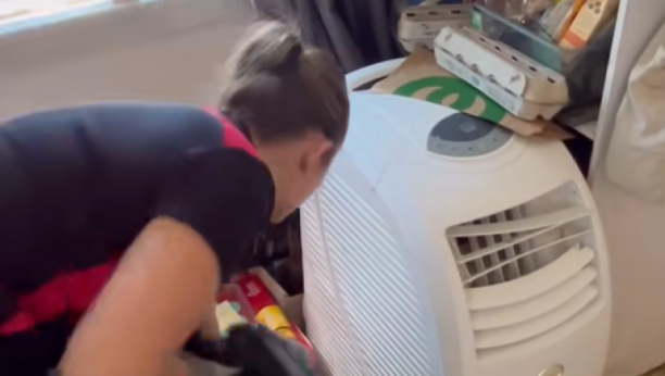 Foto: TikTok printscreen/carecleaningservicessyd