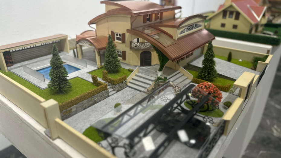 Miša iz Čačka izrađuje makete