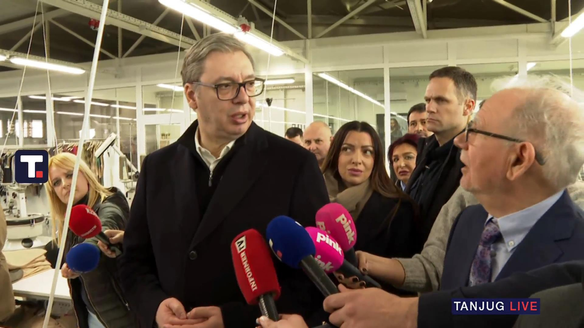 Predsednik Vučić u obilasku kompanije Biliczki u Adi