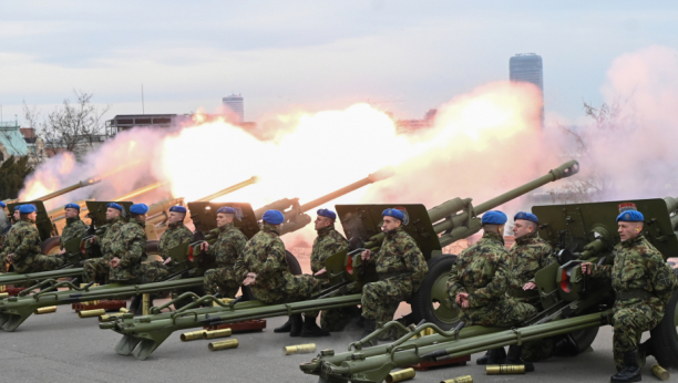 Počasna paljba na Kalemegdanu
