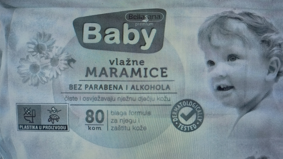 vlažne maramice kontaminirane