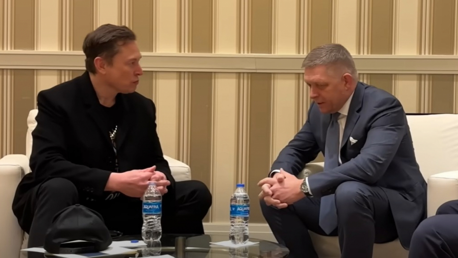 Robert Fico i Ilon Mask