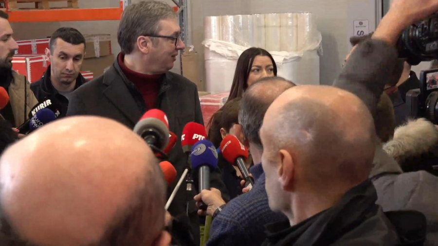 Nastavak posete Braničevskom okrugu, Vučić u manastiru Zaova