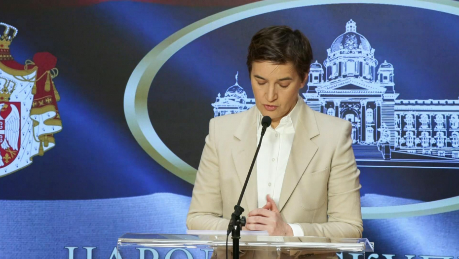 Obraćanje predsednice Skupštine Srbije Ane Brnabić