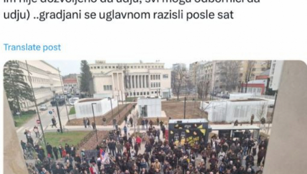 Nasilje opozicije u Novom Sadu