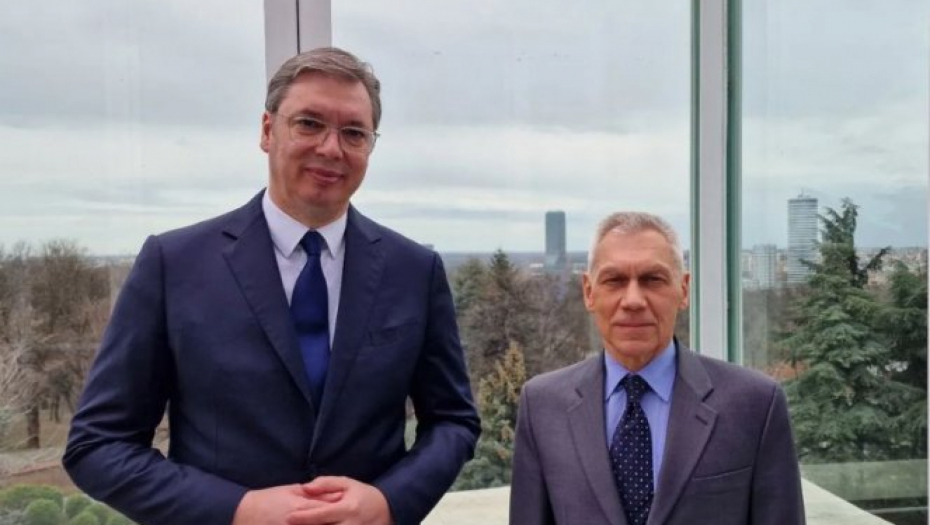 Aleksandar Vučić i Aleksandar Bocan-Harčenko