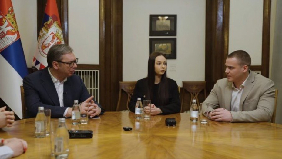 Vučić sa studentima