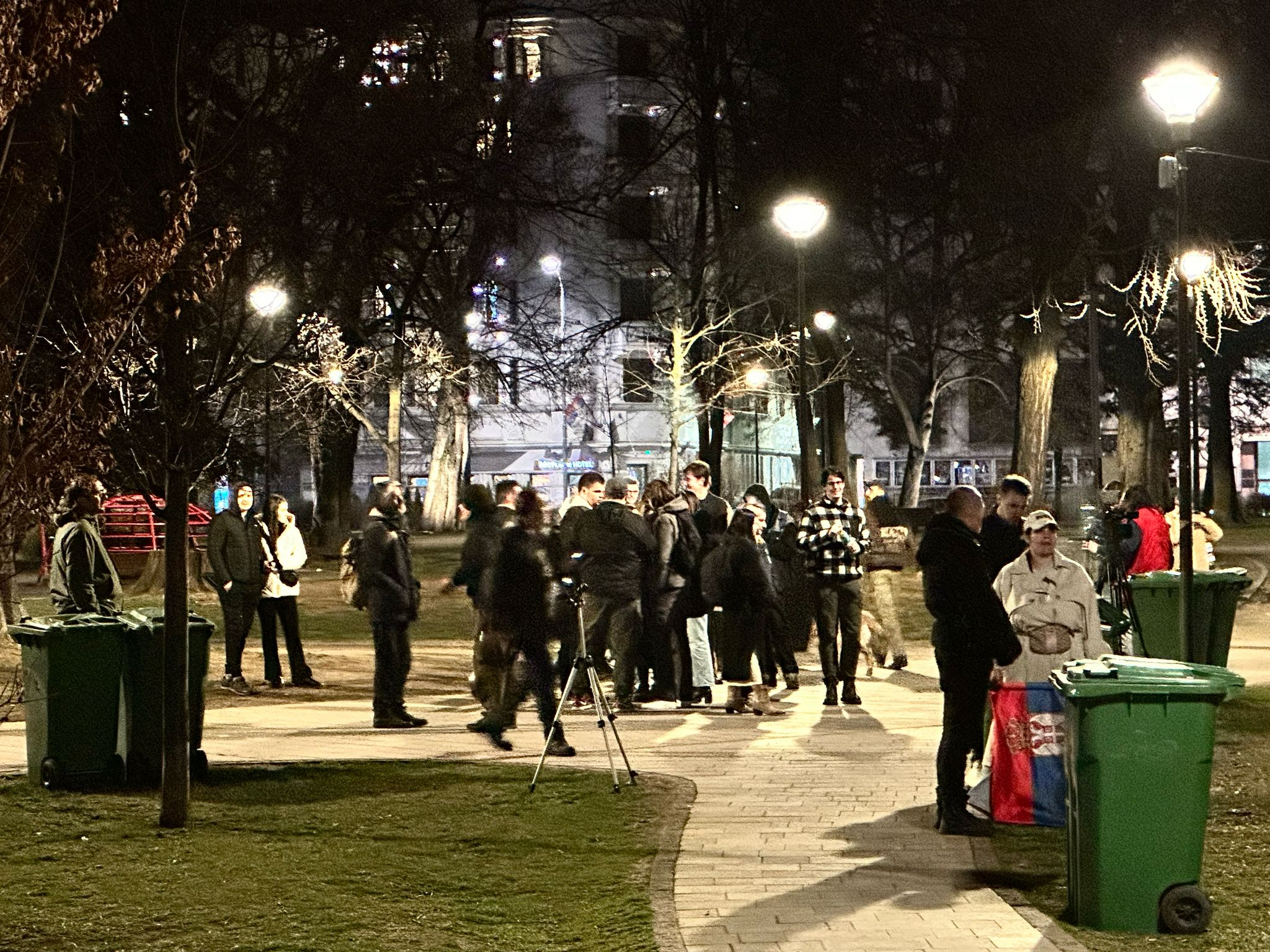 Studenti kod Predsedništva