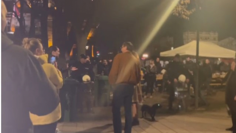 Konflikt građana i studenata blokadera