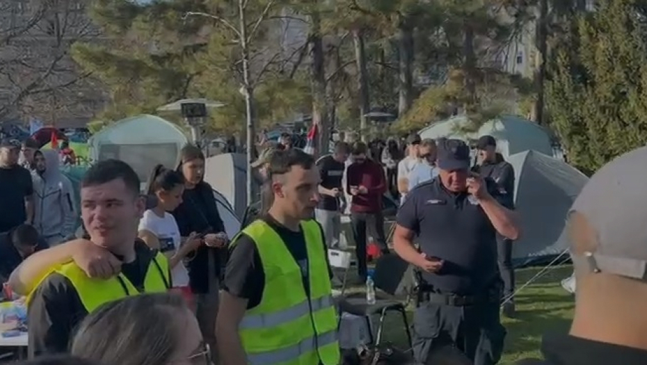 Skup u Pionirskom parku