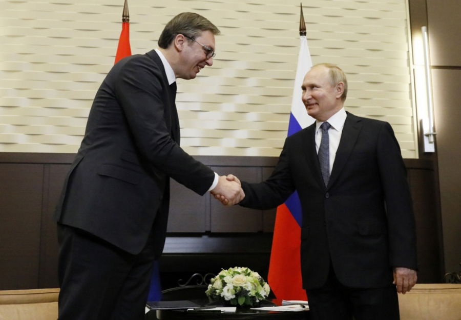 Aleksandar Vučić i Vladimir Putin