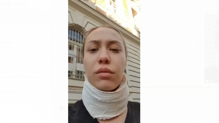 napadnuta od blokadera