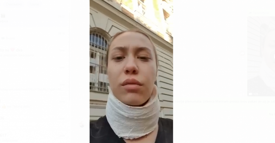 napadnuta od blokadera